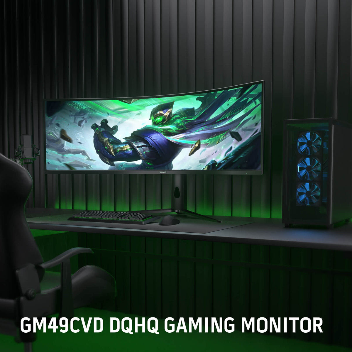REDHORN GM49 49" 240Hz Curve Gaming Monitor, image 7 of 7 - enlarged view