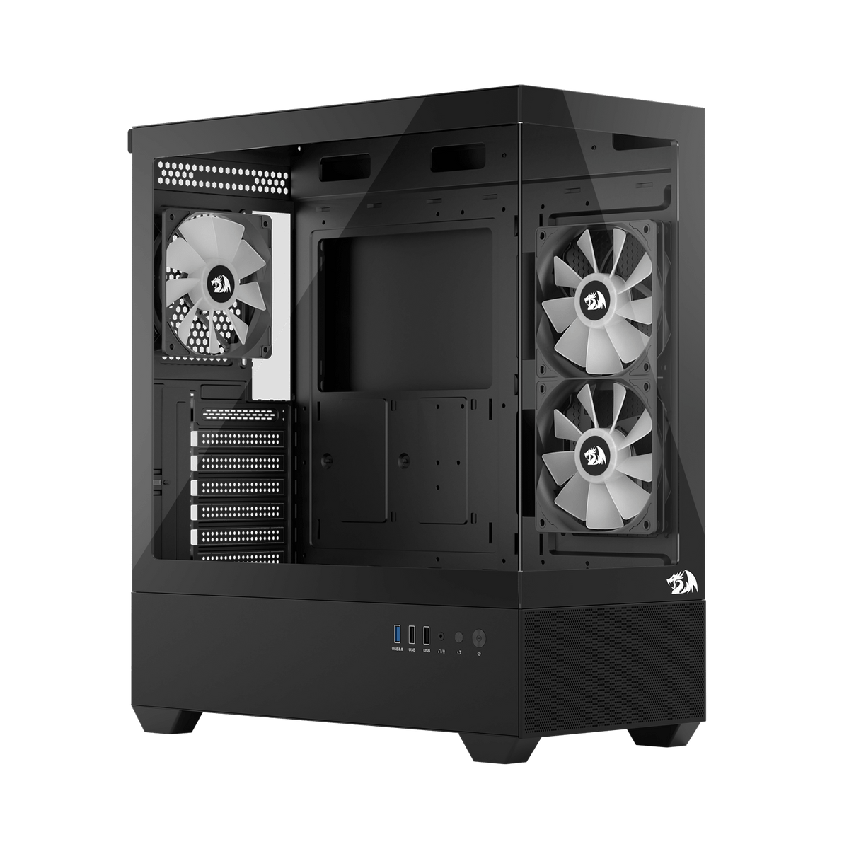 REFLECT FLOW CA606 ATX Gaming PC Case, image 11 of 11 - enlarged view
