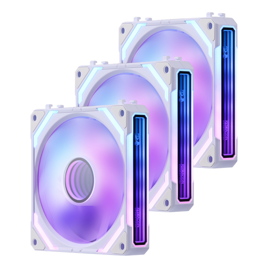 GCF012 Reverse 120mm ARGB PC Case Fan - alternate view