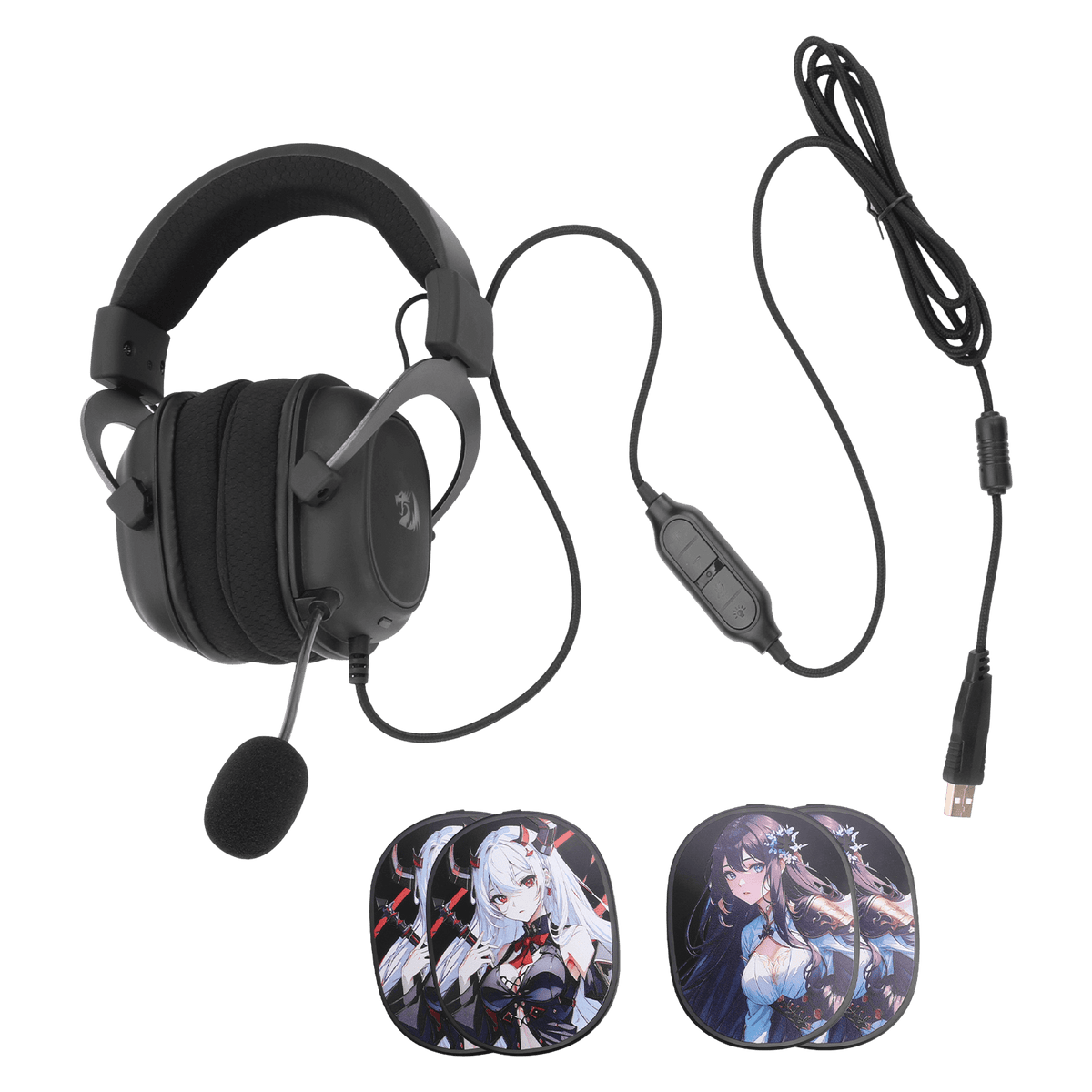 ZEUS H510 Customizable Anime Edition Headset, image 9 of 9 - enlarged view