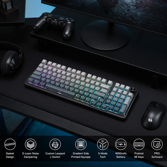 EISA K686 PRO (Side Printed PBT Keycaps) - alternate view