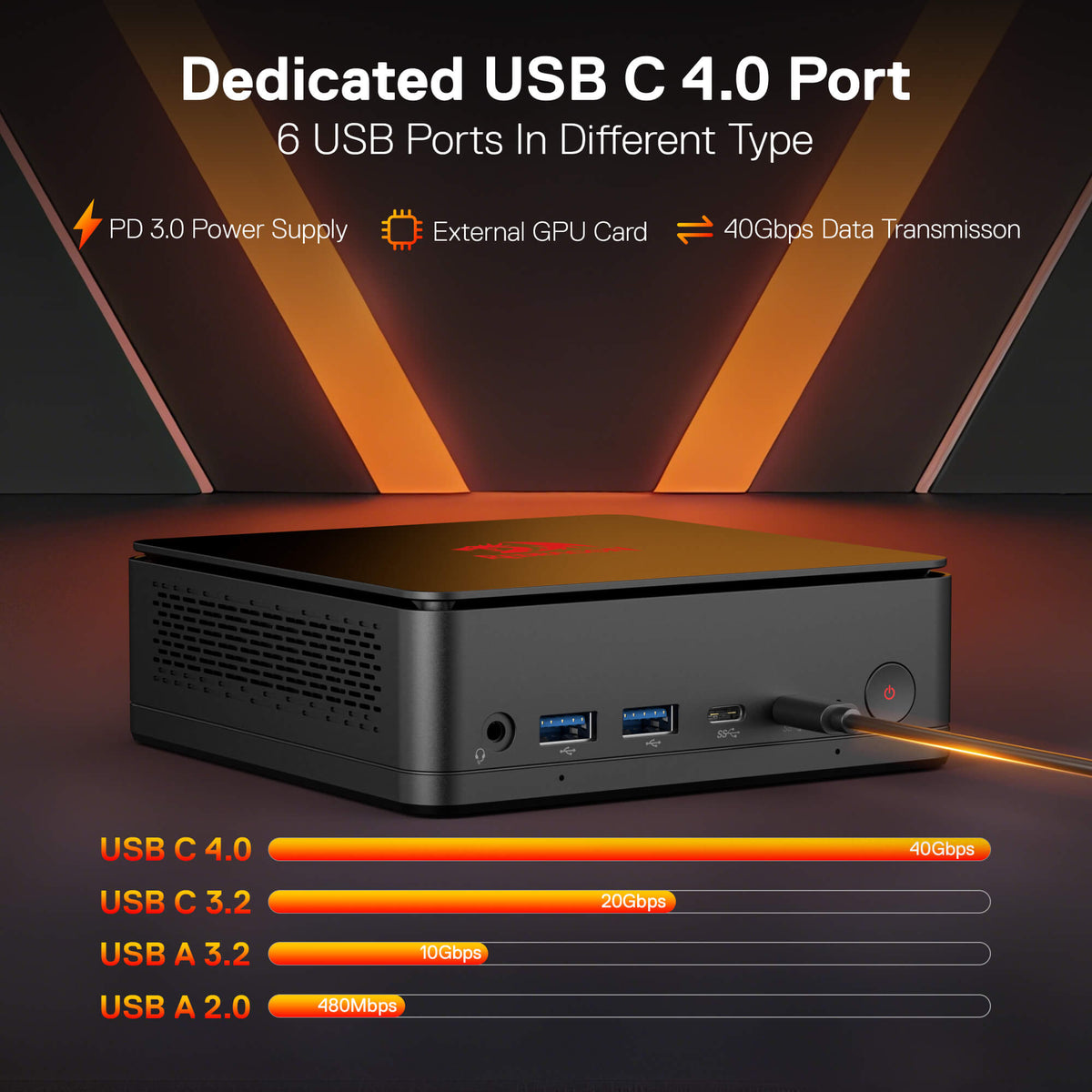 (Open-box) MPC745 Mini PC, image 10 of 10 - enlarged view