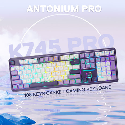 ANTONIUM K745 PRO Keyboard & AZZMACH M618 (1K HZ) Mouse Combo - alternate view