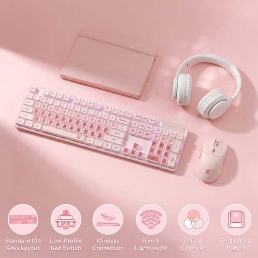 BS8531 Wireless Gaming Keyboard & Mouse - alternate view