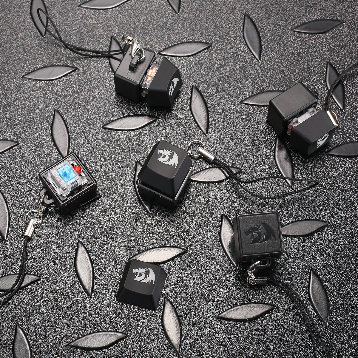 Clicky Blue Linear Tactile Mechanical Keyboard Keychain S..., image 4 of 4 - enlarged view