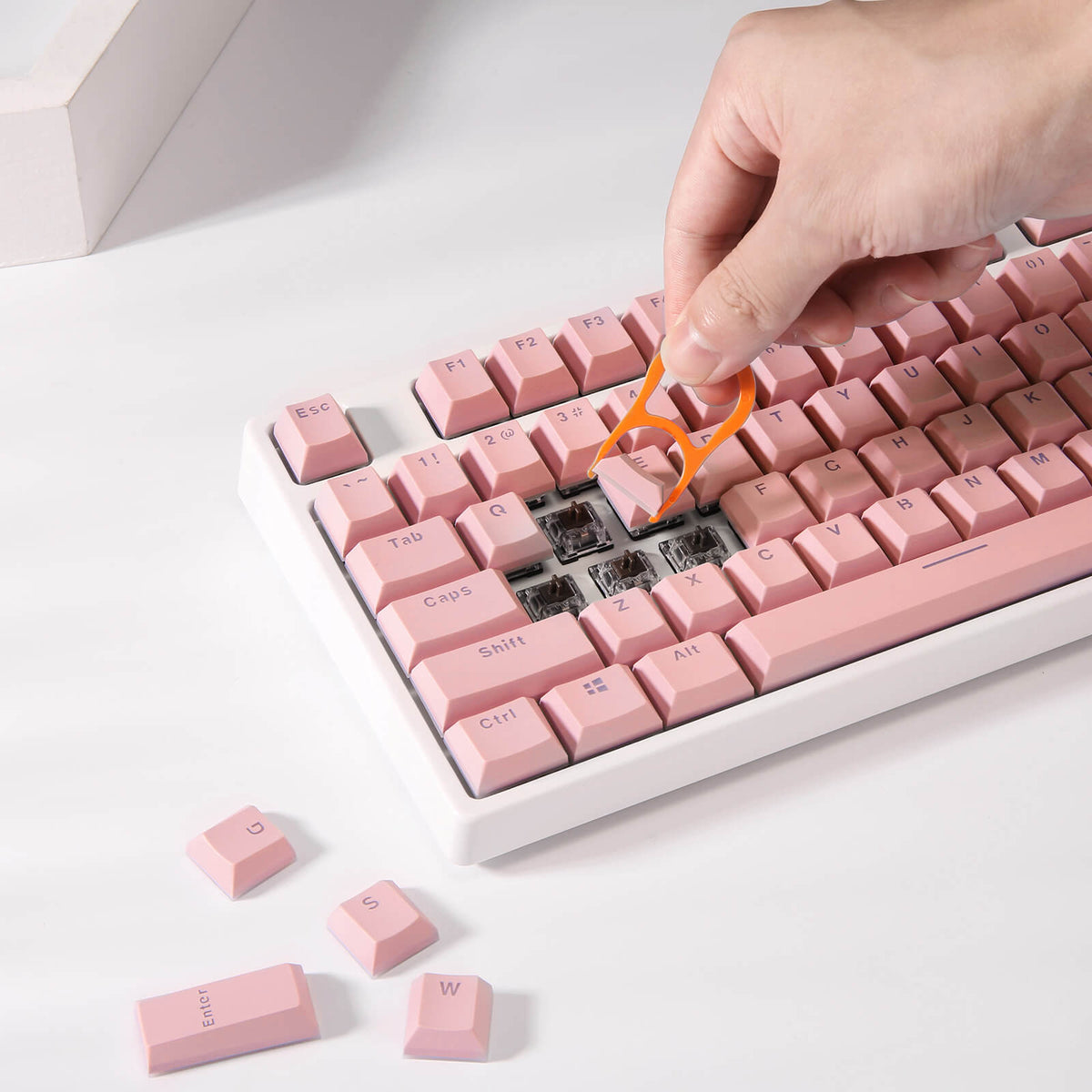 (Only Keycaps) Redragon X LTC Double Shot PBT 104 Keycaps..., image 5 of 5 - enlarged view