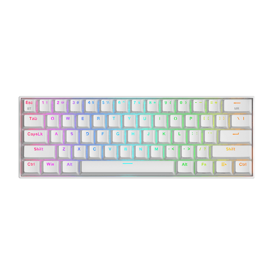 DRACONIC K530 PRO WHITE (Brown Switches) - alternate view