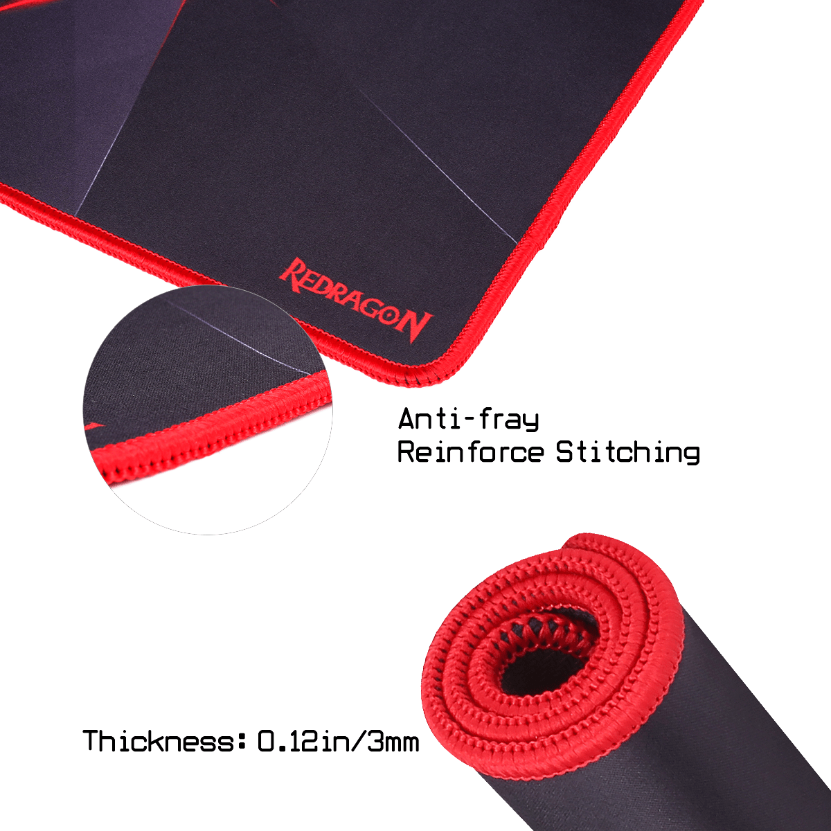 P012 Gaming Mouse Pad, image 2 of 2 - enlarged view