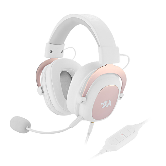 H510 Zeus Black & White Wired Gaming Headset Bundle - alternate view