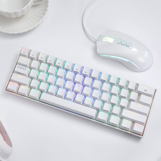 K530 PRO 60% RGB Wireless Mechanical Keyboard M711 RGB Gaming Mouse Bundle - alternate view