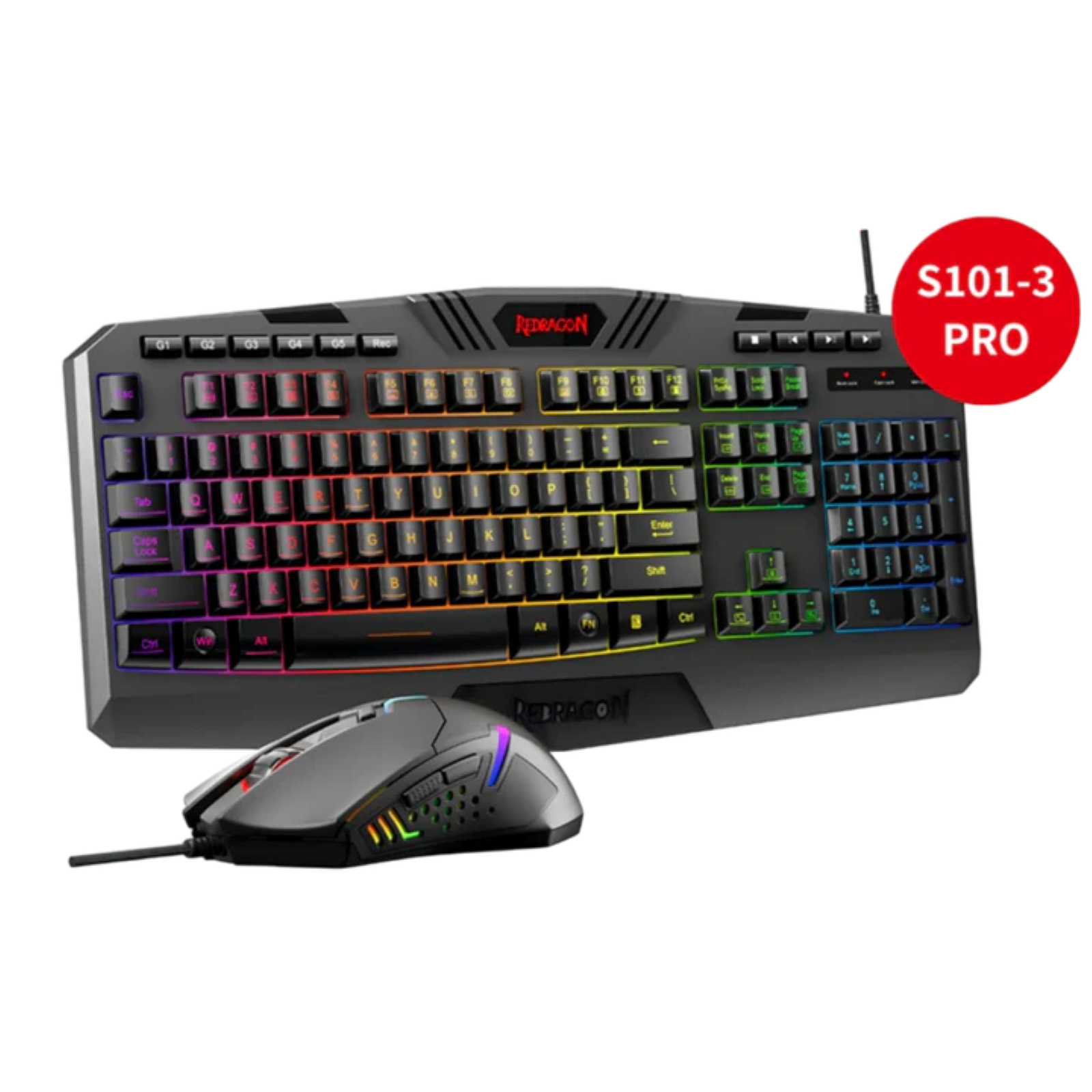 RedragonS101-3 PRO Gaming Combo - Mice