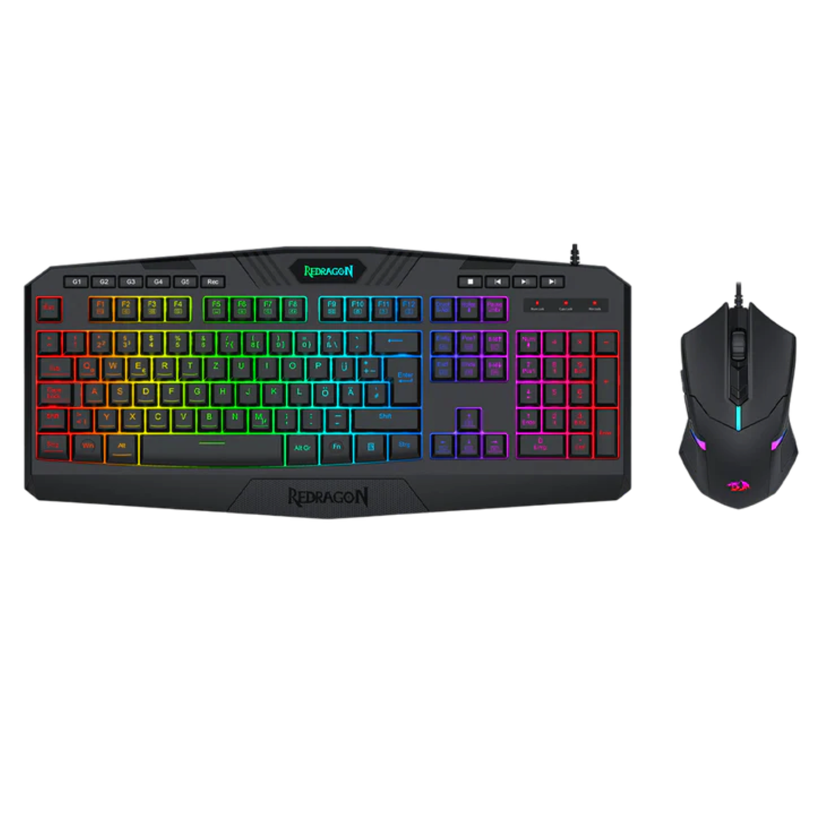 Redragon S101-4-DE Gaming Combo - Keyboard
