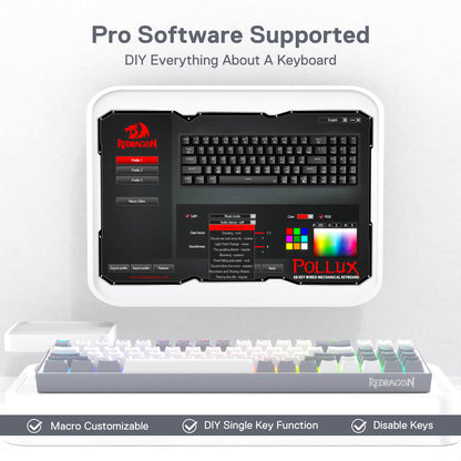 POLLUX K628 75% Wired Keyboard - thumbnail 11