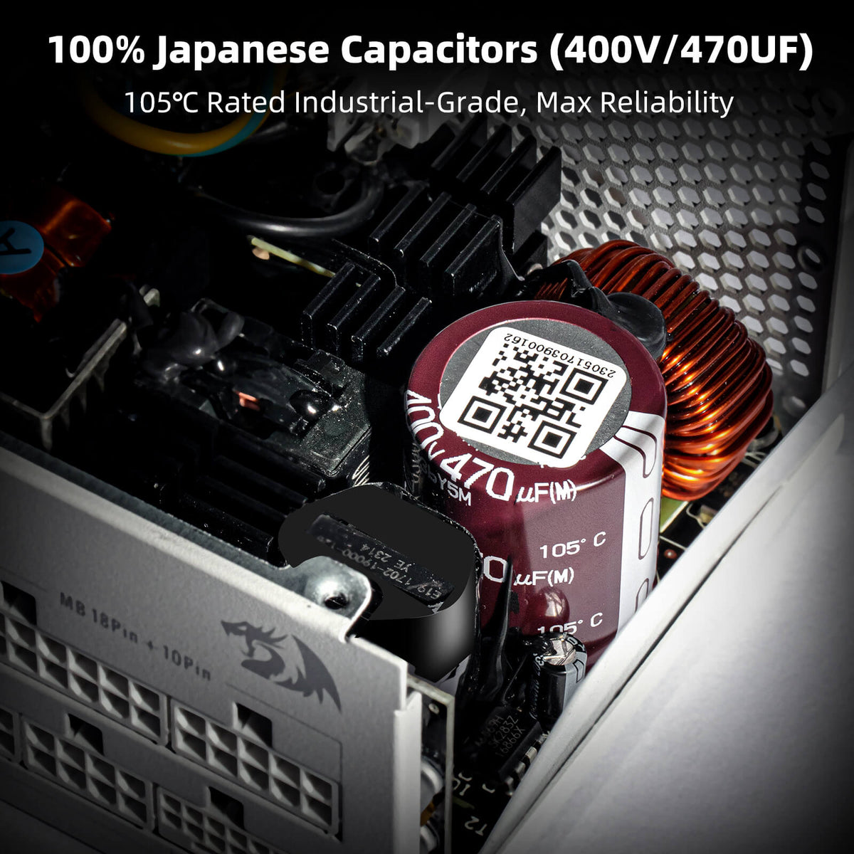 80+ Platium 750 Watt SFX Fully Modular Power Supply, image 6 of 10
