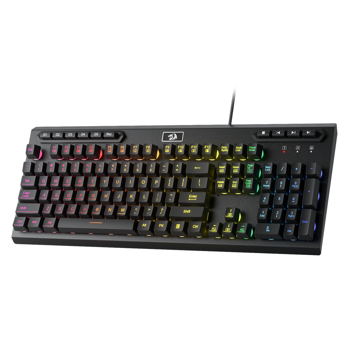 ADITYA K513 Wired Membrane Gaming Keyboard, image 1 of 18