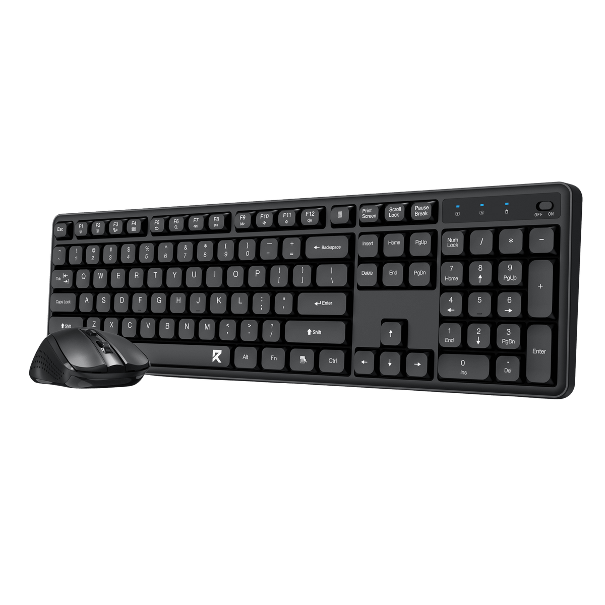 BS7634 Wireless Keyboard and Mouse Combo, image 3 of 15