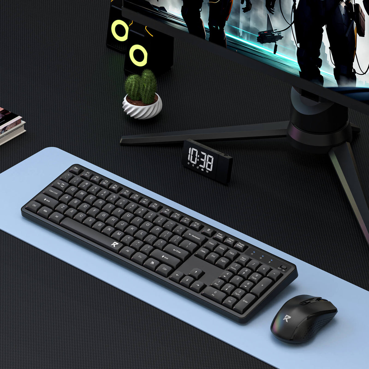BS7634 Wireless Keyboard and Mouse Combo, image 4 of 15 - enlarged view
