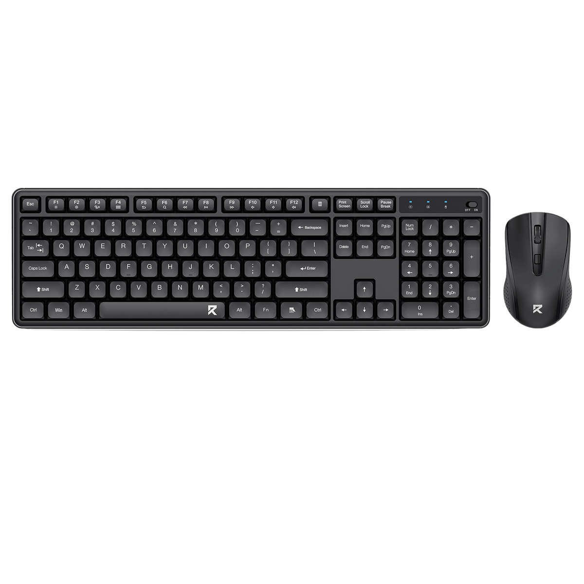 BS7634 Wireless Keyboard and Mouse Combo, image 1 of 15 - enlarged view