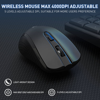 BS7634 Wireless Keyboard and Mouse Combo - thumbnail 6