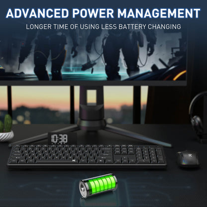 BS7634 Wireless Keyboard and Mouse Combo - thumbnail 9
