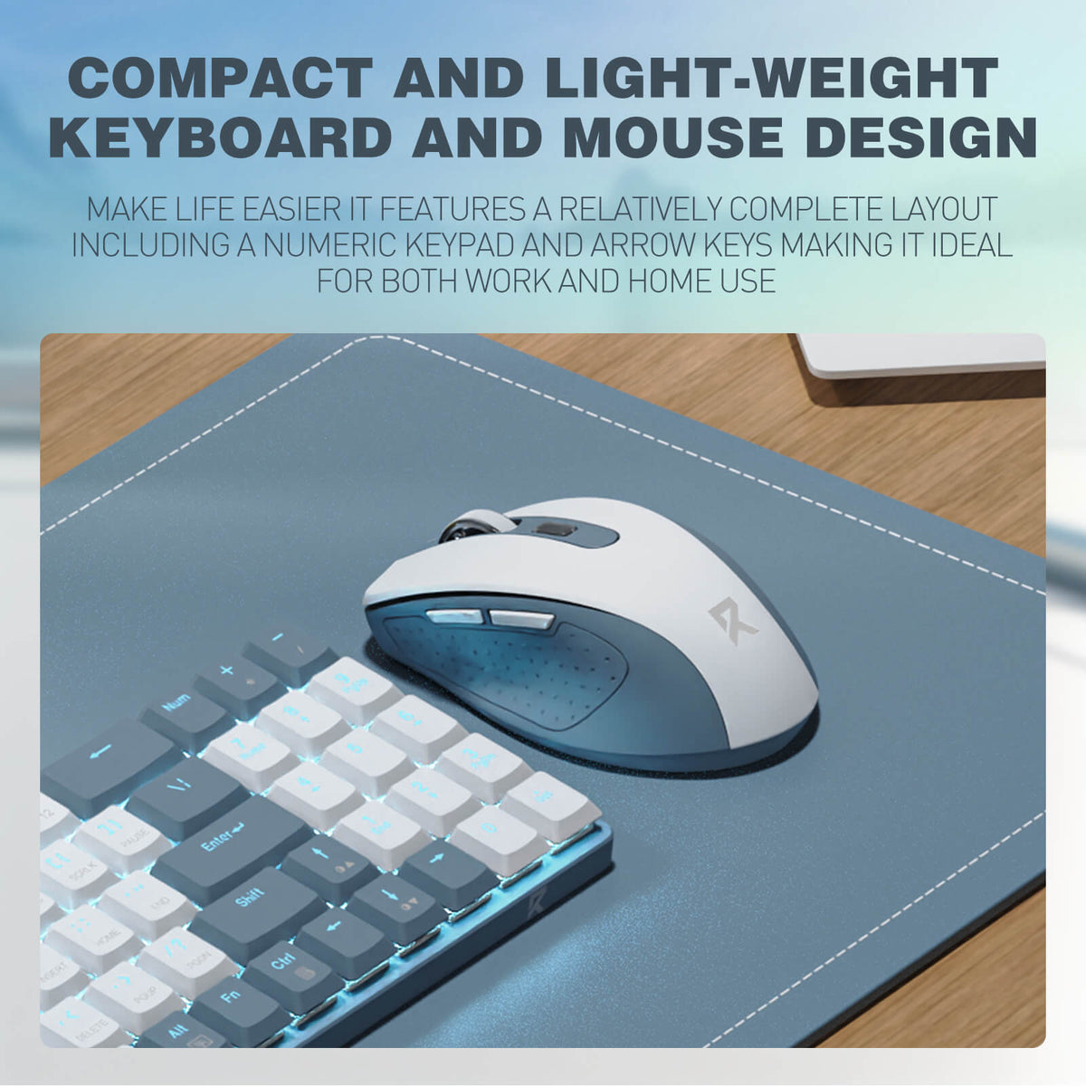 BS8773 Wireless Keyboard and Mouse Combo, image 12 of 44