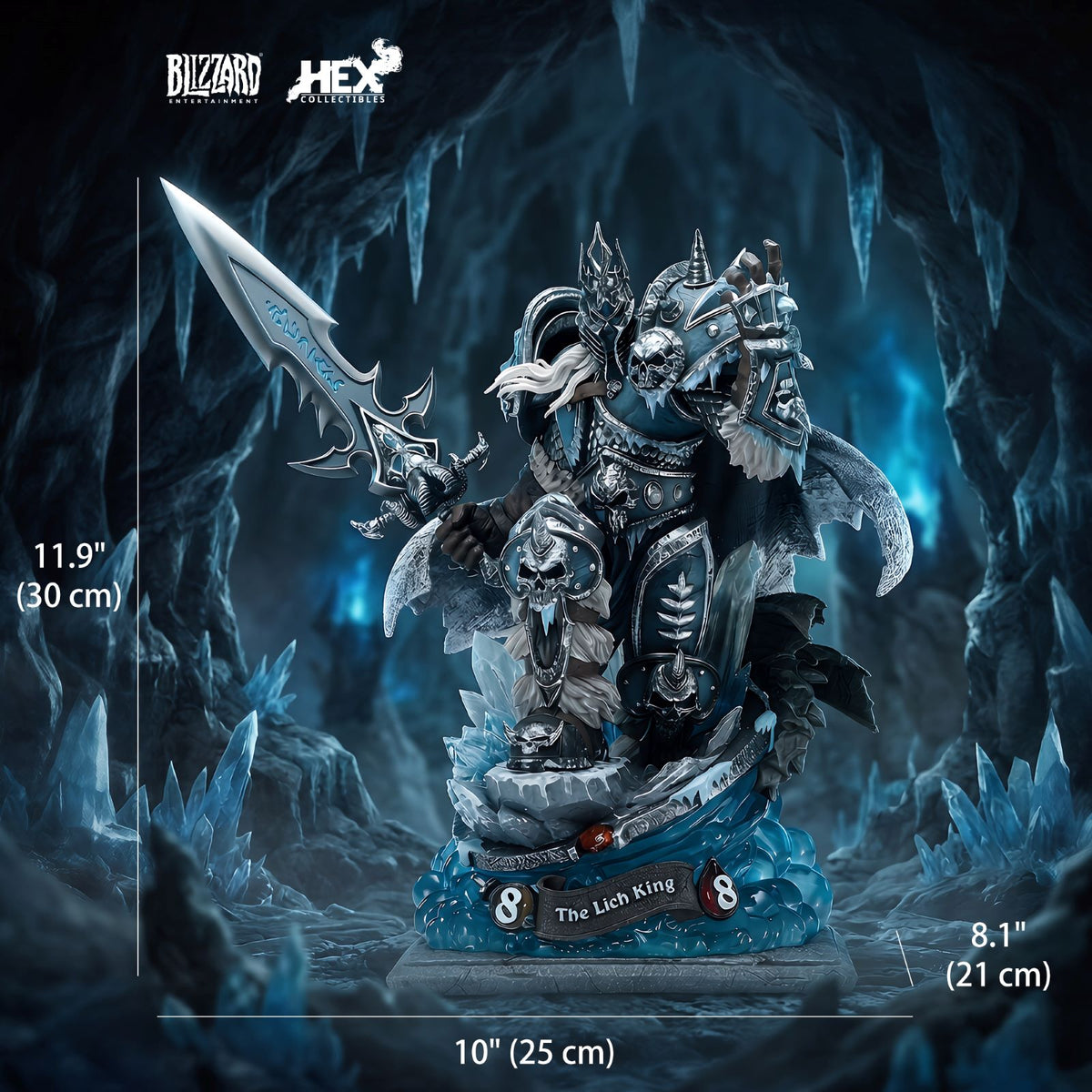 Hearthstone Lich King Figure, image 4 of 5