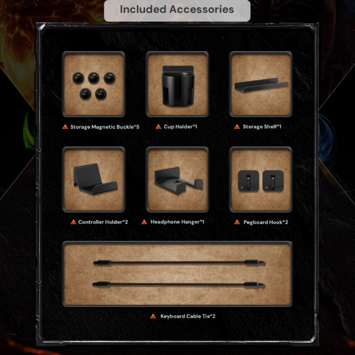 World of Warcraft Pegboard, image 11 of 11 - enlarged view