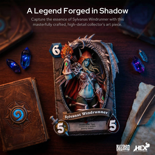 Hearthstone  Sylvanas Card Display Frame - alternate view