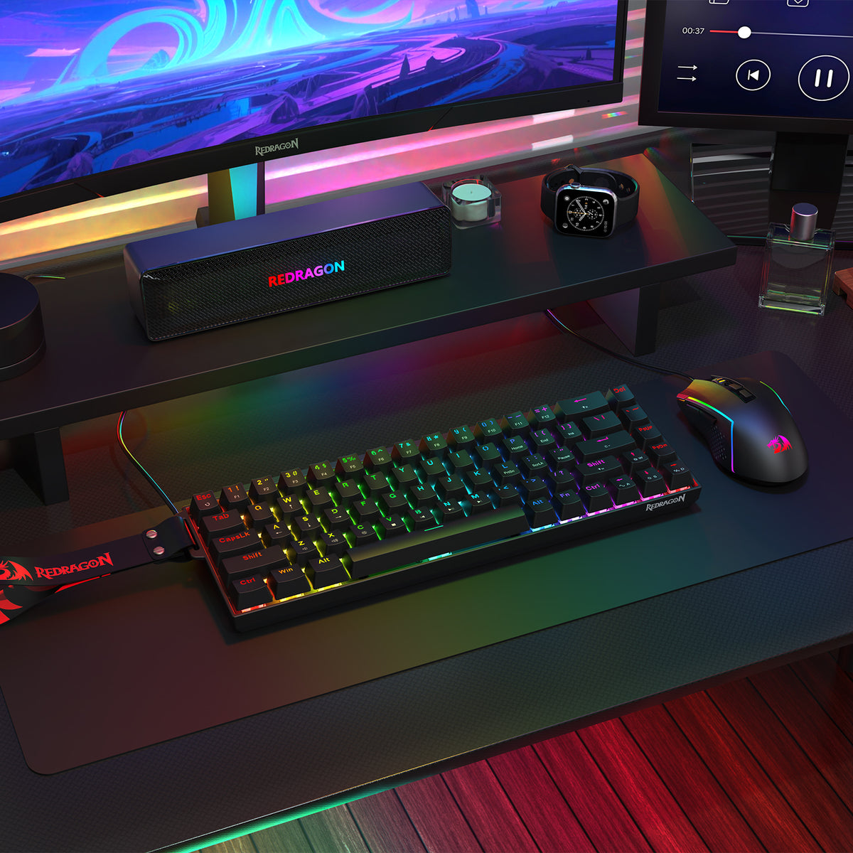 CASTOR K631 HE Rapid Trigger Gaming Keyboard, image 11 of 14
