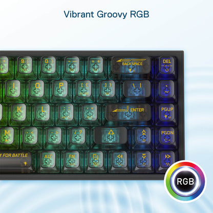 CASTOR K631 PRO Full-Transparent Mechanical Keyboard - thumbnail 8
