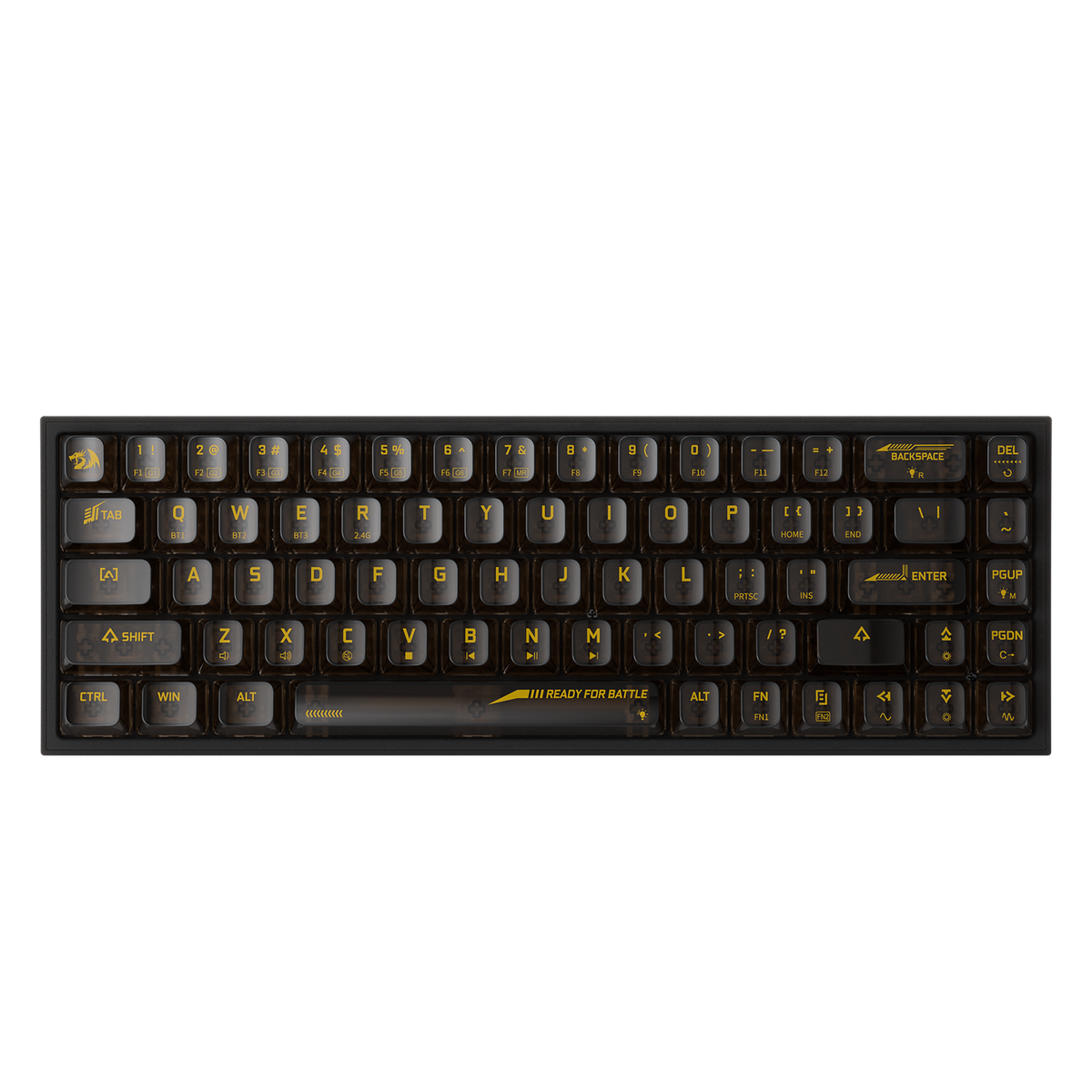 CASTOR K631 PRO Full-Transparent Mechanical Keyboard, image 3 of 12 - enlarged view
