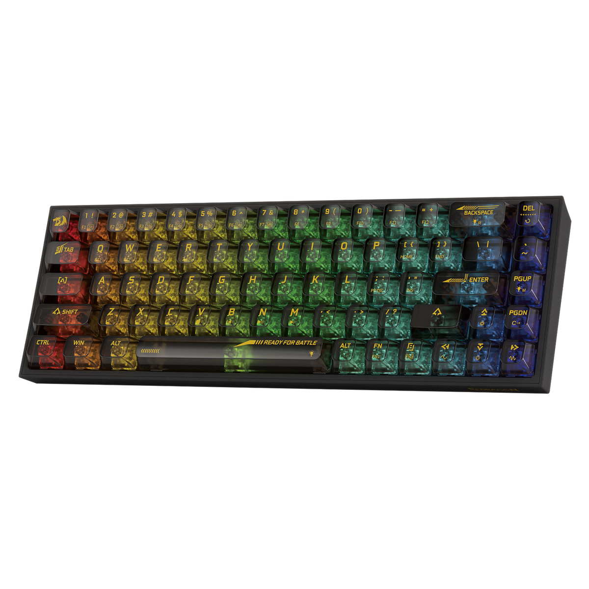 CASTOR K631 PRO Full-Transparent Mechanical Keyboard, image 1 of 12 - enlarged view