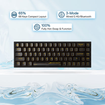 CASTOR K631 PRO Full-Transparent Mechanical Keyboard - thumbnail 6
