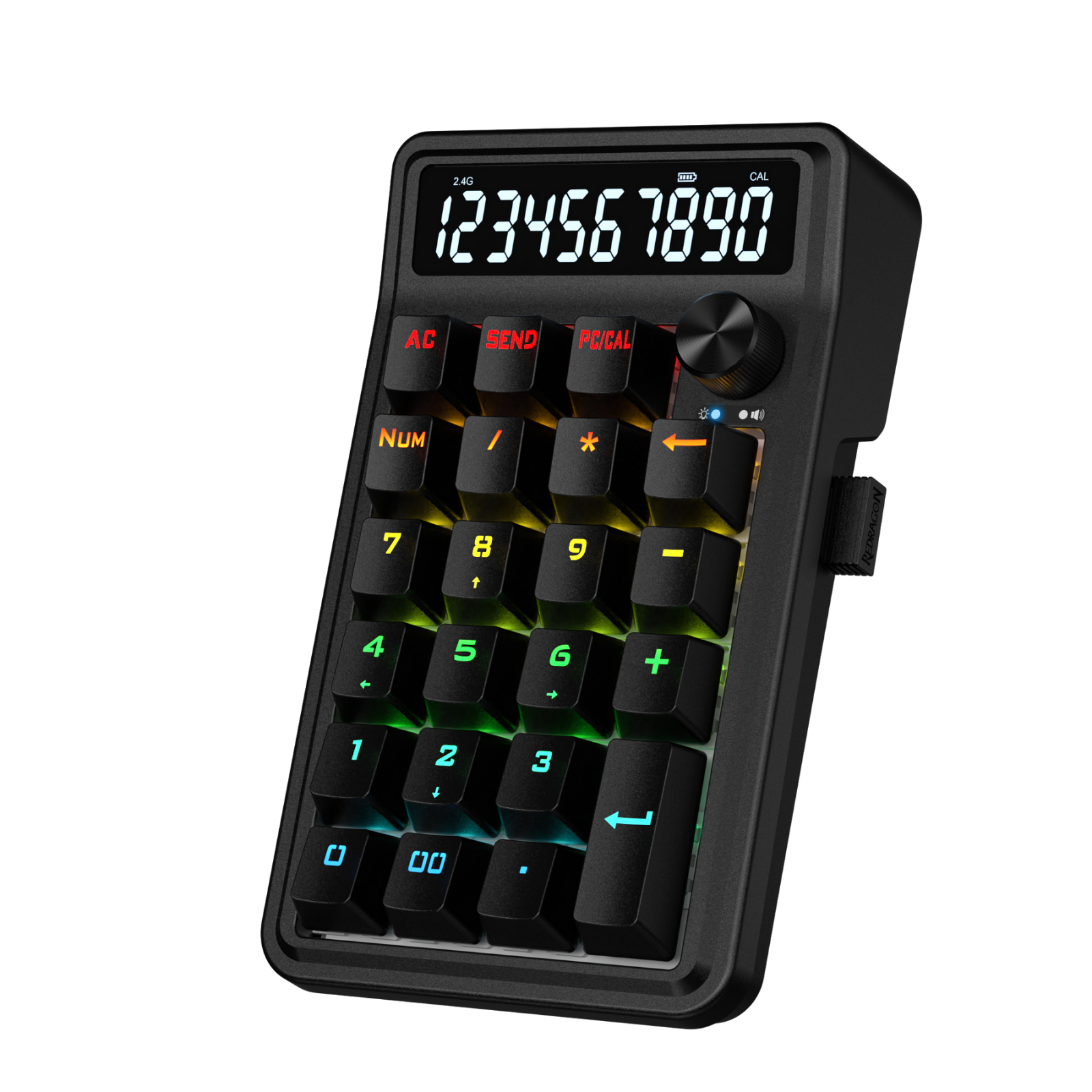 Redragon K733 PRO Wireless Gasket RGB Number Pad, 22 Keys Mechanical Numpad w/PC & Calculate Mode...