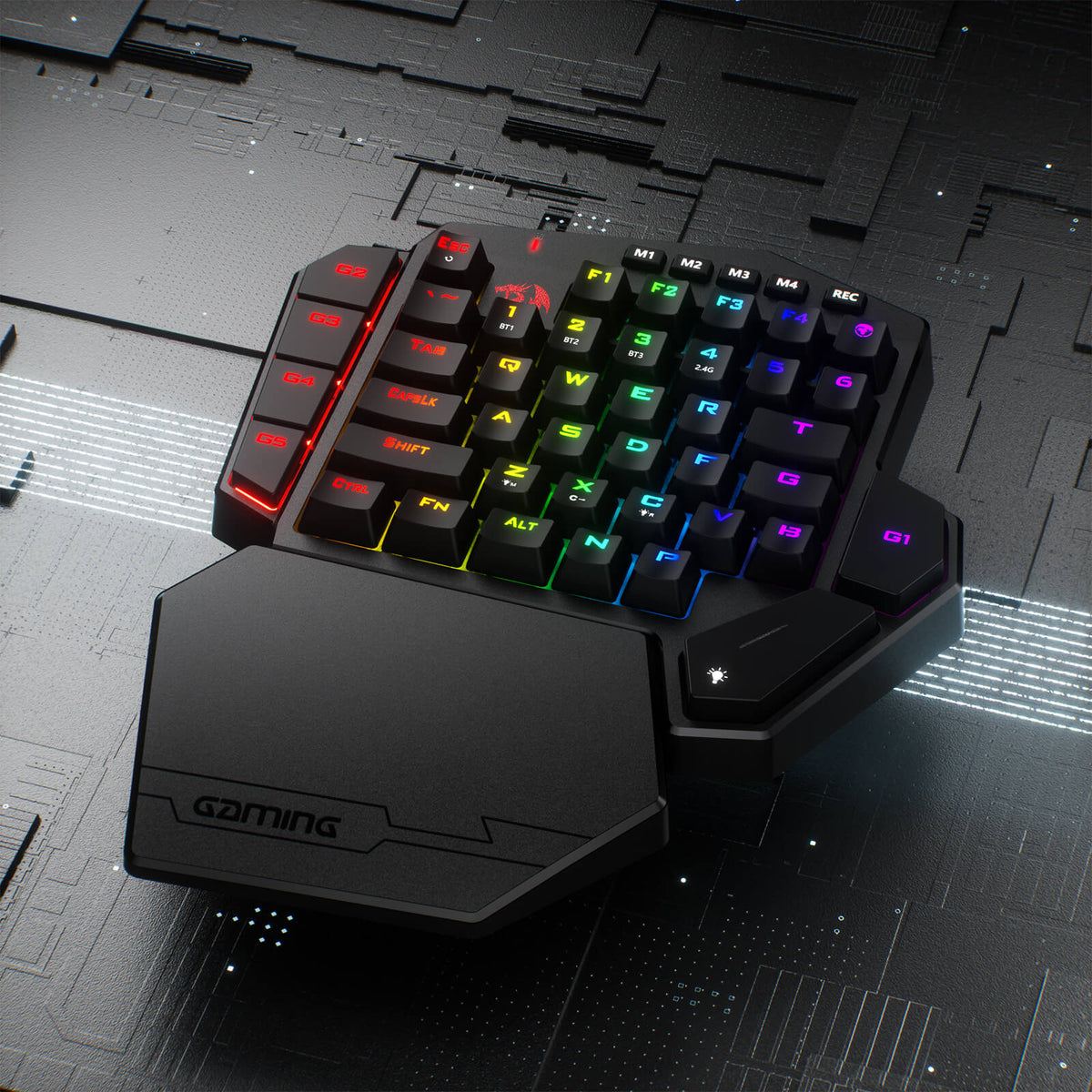 DITI K585 Pro Wireless One-Handed Gaming Keyboard, image 2 of 15