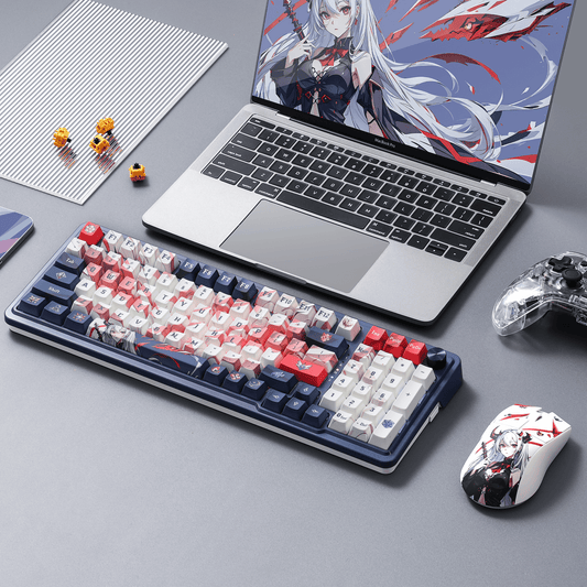EISA K686 PRO SE Keyboard & K1NG M916 PRO (1K Hz) Mouse Anime Combo - alternate view