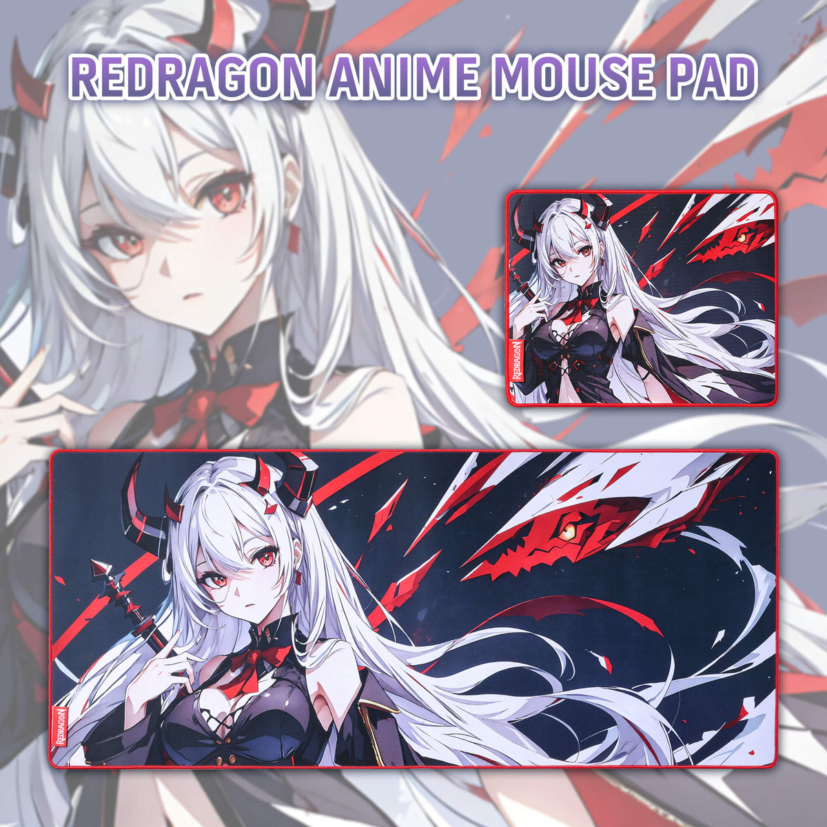 EISA P047 Waifu Gaming Mouse Pad/Desk Mat, image 10 of 17