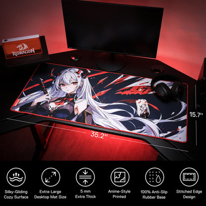 EISA P047 Waifu Gaming Mouse Pad/Desk Mat - thumbnail 4