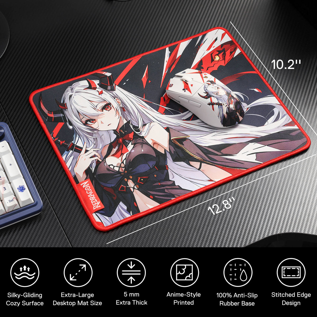 EISA P047 Waifu Gaming Mouse Pad/Desk Mat, image 5 of 17