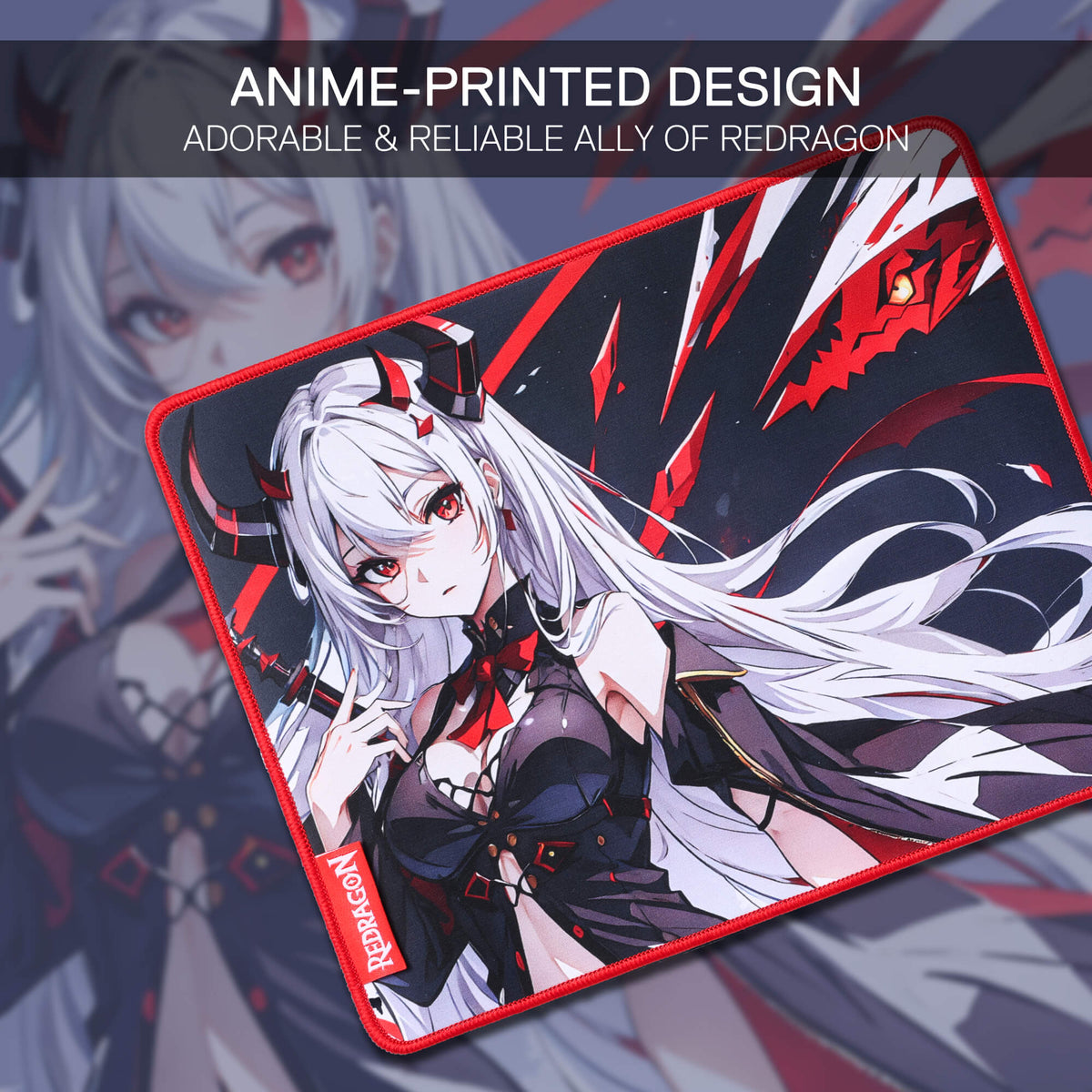 EISA P047 Waifu Gaming Mouse Pad/Desk Mat, image 9 of 18 - enlarged view