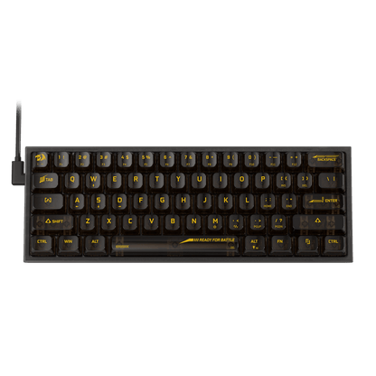 FIZZ K617 SE Full-Transparent Mechanical Keyboard - thumbnail 5
