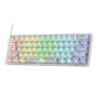 FIZZ K617 SE Full-Transparent Mechanical Keyboard - thumbnail 2