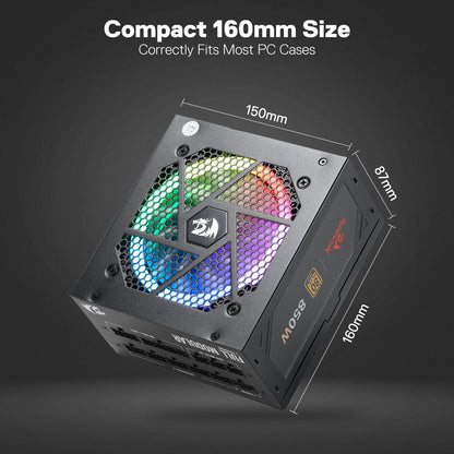 80 Plus® Gold Certified Fully Modular RGB PSU (Black & White) - thumbnail 23