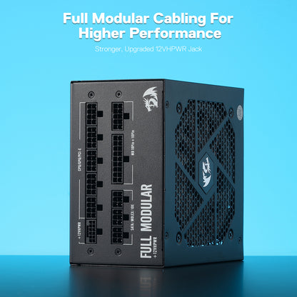80 Plus® Gold Certified Fully Modular RGB PSU (Black & White) - thumbnail 8