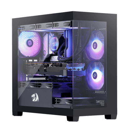 GRINDOR GC218M M-ATX Gaming PC Case - thumbnail 2