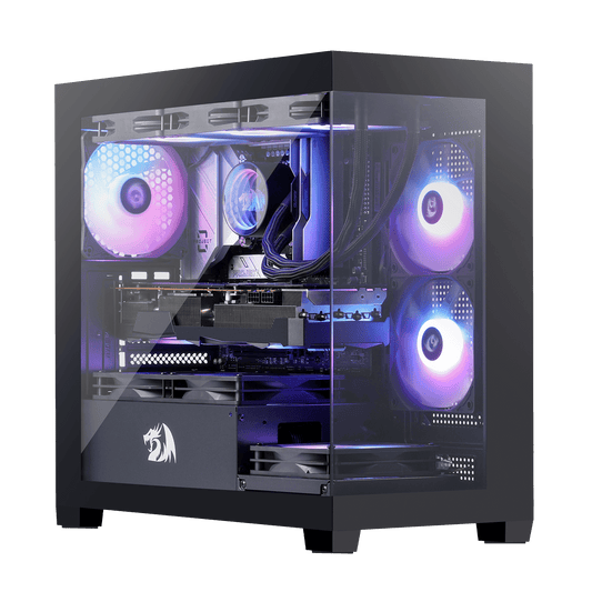 GRINDOR GC218M M-ATX Gaming PC Case - alternate view