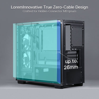 GRINDOR GC218M M-ATX Gaming PC Case - thumbnail 9