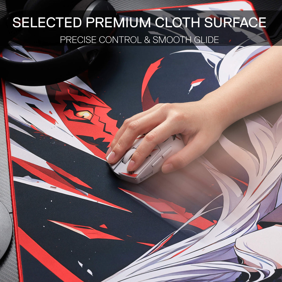 EISA P047 Waifu Gaming Mouse Pad/Desk Mat, image 6 of 18 - enlarged view