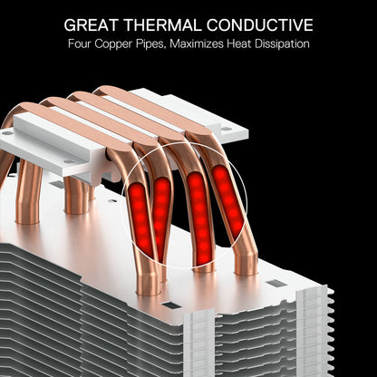 HODUR C219 ARGB Single Tower CPU Air Cooler - thumbnail 10