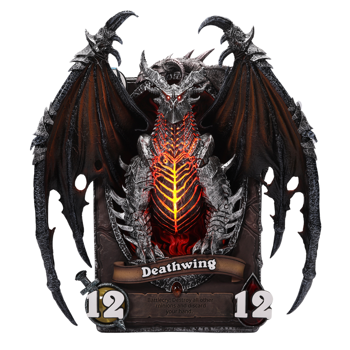 Hearthstone Deathwing Card Display Frame, image 1 of 5